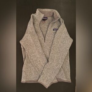🩶NWOT Patagonia Grey Better Sweater 1/4-Zip Jacket🩶 - Size Small